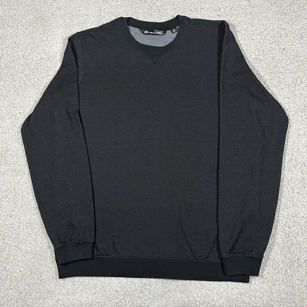Travis Mathew Sweatshirt Mens M Crewneck Golf Sweater Pullover Stretch Soft - Picture 1 of 11